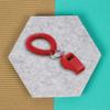 Lucky Line 2 Diameter Spiral Wrist Coil with Whistle Key Chain, Flexible Wrist Band Coach Teacher, Stretches to 12", Assorted 10 Pack (423100) view 3