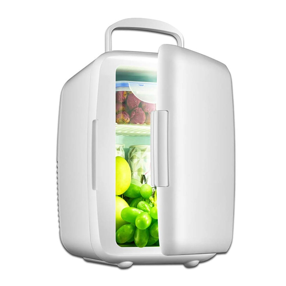 Car Refrigerator, Portable Mini Fridge with Cold and Hot Functionality, for Food/Drinks/Cosmetics/Insulin/Travel/Picnics