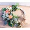Wreaths LIU- Artificial Succulent Pastoral Style Summer, for Front Door Wall Window Indoor and Outdoor Home Wedding Decoration view 2
