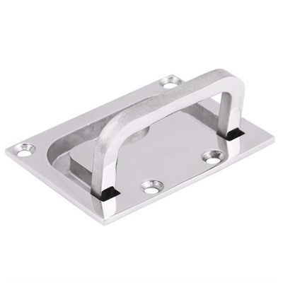 Pangocho Jinchao-Pulls Handles 128, Boat 316 Stainless Steel Flush Hatch Locker Cabinet Lift Pull Handle for Marine Yacht Home Decoration (Color : Silver)