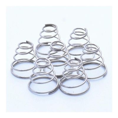 TMP1105 Multipurpose Springs 5Pcs Conical Cone Compression Spring Tower Springs 304 Stainless Steel Taper Pressure Spring Wire Diameter 0.8mm (Size : 0.8x5 12x40x13mm)