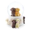 Dogs Party Musical Water Snow Globe view 1