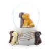 Dogs Party Musical Water Snow Globe view 4