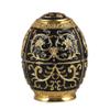 Retractable Toothpick Holder Dispenser Metal Decorative Hand Press Toothpicks Case Container Automatic Pop Up Toothpick Box Holder Storage for Home, Kitchen & Restaurant (Gold black) view 1