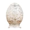 Toothpick Holder Dispenser Luxurious Retro Toothpick Box Holder Decorative Automatic Pop Up Toothpick Holder Hand Press Toothpick Case Organizer Container for Home & Kitchen (Silver) view 1
