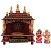 Maa Chandi Home Temple/Wooden Temple/Pooja Mandir/Navratre/Diwali Festive Season Gifts and puja Celebrations view 1