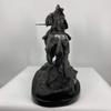 Bronze Classics Frederic Remington Handmade Sculpture The Scout Medium Size, 10.5''H x 10L x 5" W. view 4
