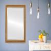 OVALCREST Rectangle Beveled Wall Mirror for Home Decor - Santa Fe Style - Gold Paint - 22x32 Outside Dimensions view 3