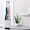 DOITOOL Umbrella Stand Rack Entryway Umbrella Holder Storage Rack Leakproof Removable Drip Tray for Home Indoor (Black) Walking Sticks Holder Umbrella Storage Bucket Umbrella bin view 2