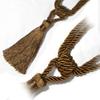 Fenghuangwu Curtain Tiebacks Tassel Tie-Backs, Rope Curtain tie Backs Handmade Curtain Holdbacks Made from Polyester (Coffee, 4p) view 3