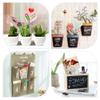 50Pcs Craft Card Holder Silver Photo Card Picture Memo Paper Note Display Clip Holders Memo Clips Star Shape for Wedding Anniversary Party view 3