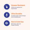 [16 oz. - 50 Sets] Paper Food Container with Lid, Insulated Food Cups with Vented Lids - Hot or Cold To Go Soup Cup, for Soups, Ice Cream and Yogurt - Eco-Friendly - White view 2