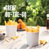 [16 oz. - 50 Sets] Paper Food Container with Lid, Insulated Food Cups with Vented Lids - Hot or Cold To Go Soup Cup, for Soups, Ice Cream and Yogurt - Eco-Friendly - White view 3