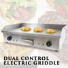 Commercial Dorayaki Teppanyaki Machine Electric Grill Griddle Dual Temperature Control Thermostats Fast Heating Efficient Easy Clean CE Certification view 4