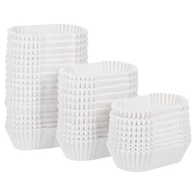 1000Pcs Oval Cake Paper Tray, Mini Loaf Pan Liners Baking Cup Disposable Paper Loaf Bread Pan Liners, Loaf Bread Tin