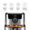 CHEFMAN Air Fryer Healthy Cooking, 4.5 Qt,User Friendly and Dual Control Temperature, Nonstick Stainless Steel, Dishwasher Safe Basket, w/ 60 Minute Timer & Auto Shutoff view 3