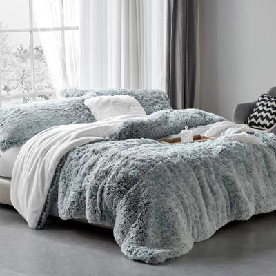 Byourbed are You Kidding? - Coma Inducer Oversized King Comforter - Frosted Navy Gray