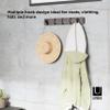 Umbra Flip Wall-Mounted Coat Rack with 5 Hooks  Modern, Space-Saving Storage for Hats, Jackets, Bags, Entryway, Mudroom, Closet, Bathroom, Bedroom  Grey/Pewter view 4
