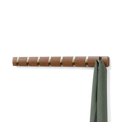 Umbra Flip 8-Wall Mounted Hook (Warm-Gold)