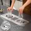 Primst G1/2'' Stainless Steel Bar Glass Rinser, Pitcher Rinser Automatic Cup Washer for Bar, Restaurant and Hotel, Glass Washing Faucet Head view 2