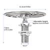 Primst G1/2'' Stainless Steel Bar Glass Rinser, Pitcher Rinser Automatic Cup Washer for Bar, Restaurant and Hotel, Glass Washing Faucet Head view 3