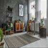 HomeRoots 5' X 8' Charcoal Aztec Pattern Rug view 2