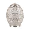 Toothpick Holders Retractable Dispenser Metal Decorative Hand Press Toothpicks Case Container Automatic Pop Up Toothpick Box Holder Storage for Home, Kitchen & Restaurant (Silver white) view 1