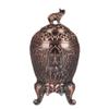 Retractable Metal Toothpick Holder Dispenser Decorative Portable Automatic Pop Up Toothpick Box Holder Storage Retro Hand Press Toothpicks Case Container for Home, Kitchen & Restaurant (Red copper) view 1