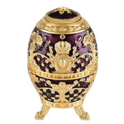 Automatic Retractable Toothpick Holder Metal Decorative Toothpick Dispenser Hand Press Toothpicks Case Container Pop Up Toothpick Box Holder Storage for Home, Kitchen & Hotel (Gold purple)