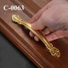 Geeyu ZHaonan-Dressing Table Handle, European Style Simple Wardrobe Cabinet Drawer Pull Knobs, Antique Brass Gold Handle, Indoor Hardware (Color : C 0067 128) view 4