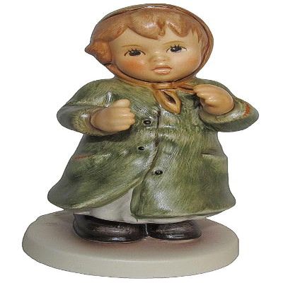 Hummel - Keeping Time - Girl Figurine