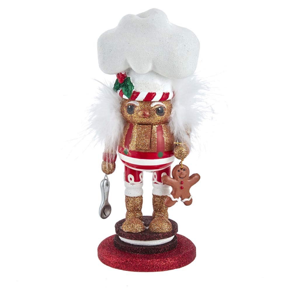 By Kurt Adler 7.5" Hollywood Gingerbread Baker Nutcracker