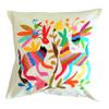 ALKIMIA INC Mexican Handmade Pillow Cover Authentic Otomi Tenango Embroidery view 1