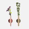 Decoration,Wall Mounted Adhesive Metal Dried Flower Vase Tube Home Garden Balcony Decor - Golden view 4