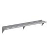 10" X 72" Stainless Steel Wall Shelf | Metal Shelving | Garage, Laundry, Storage, Utility Room | Restaurant, Commercial Kitchen | NSF view 1