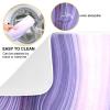 One Bear Beautiful Purple Marble Texture Dish Drying Mat for Kitchen Counter 16x18 inch Absorbent Microfiber Drying Pad Heat Resistant Drainer & Sink Mat for Coffee Bar Countertop view 2