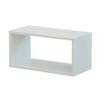 AIS OPR-6030 OKWH Open Rack System, Width 23.6 inches (60 cm), Height 11.8 inches (30 cm), Oak White view 1