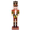 BESTOYARD 1pc Nutcracker Puppets Wooden Nutcracker Status Walnut Soldier Decor Nutcracker Table Decorations Nutcracker Figurines Decor Nutcracker Tree Ornaments Sculpture view 1