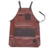 Apron Barber Pinafore With Pockets Waterproof Bartender Kitchen Cooking Pinafore Adjustable Waterdrop Resistant Chef Apron Unisex view 1