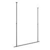 Clothing Store Display Rack Ceiling Hanger, Women's Clothing Store Windows Shelves Hanging Clothes Bar Display Hangers, Metal Retail Clothing Garment Racks Display Rod view 1