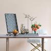 A&B Home Rectangular Serving Tray,Hanley Geometric Wood Trays with Handles,Decorative Trays with Vibrant Black and White Art Decor Patterns in 2 asst,25x15 inch view 4