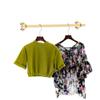 Clothing Store Clothes Display Racks Stand Golden, Wall Mounted Clothing Racks Shelf Window Shelves, Decorative Hanger on The Wall Metal Retail Clothing Display Pole view 1