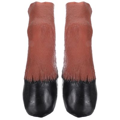 Abaodam Horse Hoof Gloves for Adults Stretchy Animal Costume Props for Halloween Carnival Cosplay and Party Dress-up Lightweight and Comfortable