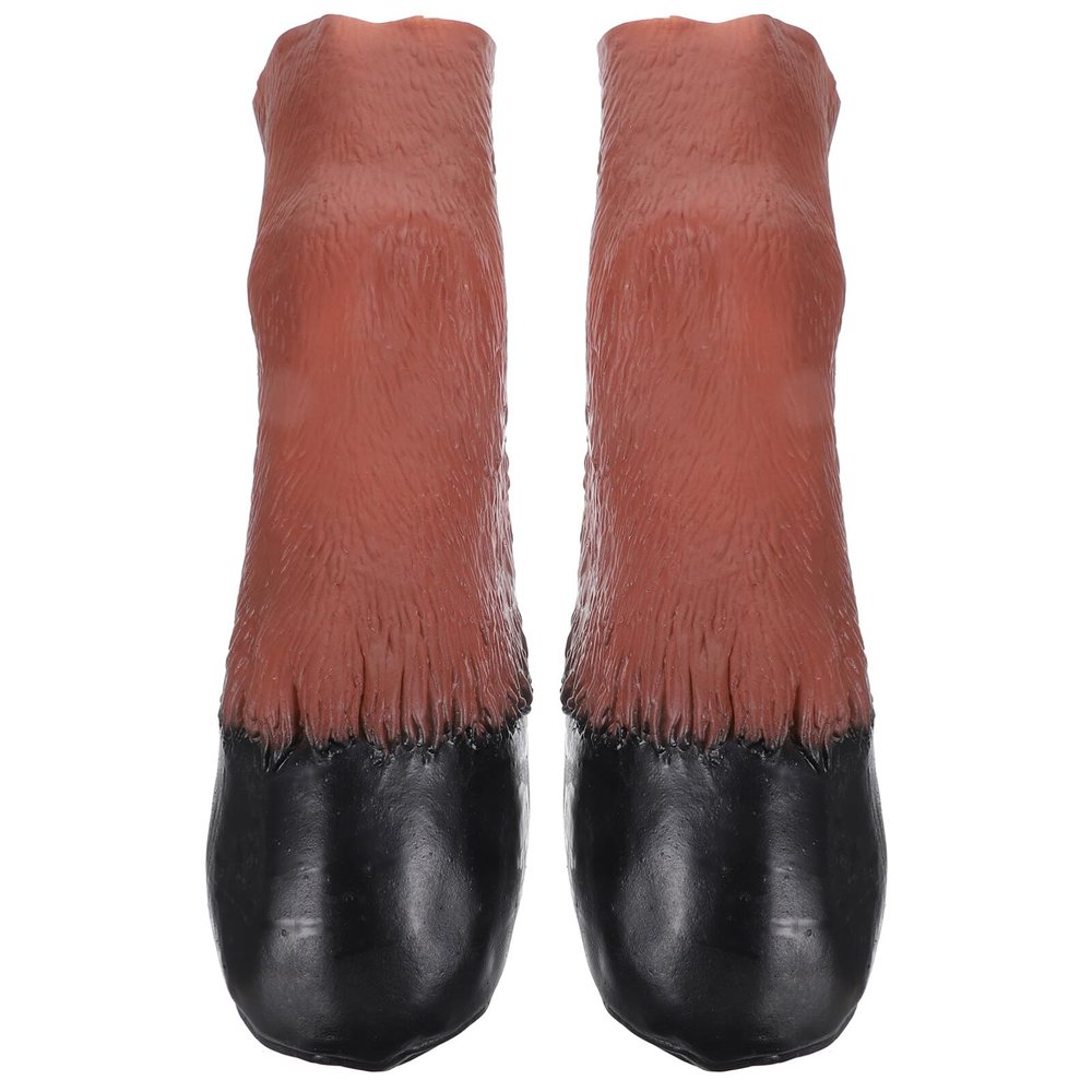 Abaodam Horse Hoof Gloves for Adults Stretchy Animal Costume Props for Halloween Carnival Cosplay and Party Dress-up Lightweight and Comfortable