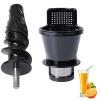 8006 Juicer Replacement Parts Compatible with Omegae 8006 8005 8004 8003 Slow Masticating Juicer Contains 1x Juicer Screen & 1x Auger view 1