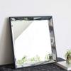 A&B Home Mirror Tray Perfume Tray Decorative Mirror Square Jewelry Tray Organizer Tradition Style for Display Bedroom Living Room Bathroom and Dressing Table view 4