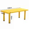 Kids Children Plastic Table Strong Study Garden Or Inside Table,Kindergarten,Home,Daycare Table,Toddlers Dining Table Game Table,Blue view 3
