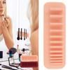 11 Holes Makeup Brush Holder Organizer Silicone Wall-Mounted Makeup Brush Toothbrush Holder Stand Organizer Rack() view 3