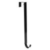 Wreath Hanger for Front Door Adjustable Wreath Hanger 15" -24", 20 LB, Door Wreath Hanger Christmas Wreaths Decorations Hook Large Wreath Metal Hook Black Wreath Over The Door Hook view 1