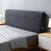 LIANGJUN Headboard Bed Backrest Cushion, Wall Pillow Comfortable, Sponge Filling Double Large Backrest, Double Bed Children's Room, Washable Cover (Color : Dark Gray, Size : 200cm) view 3